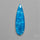 Himalayan Quartz And Neon Apatite Doublet Long Drop Cabochon