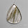 Green Rutilated Quartz Cabochon