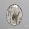 Green Rutilated Quartz Cabochon