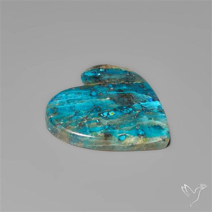 Quantum Quattro Shattuckite Heart Carving