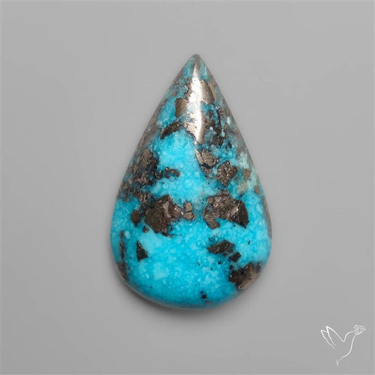 Morenci Turquoise With Pyrite Inclusion