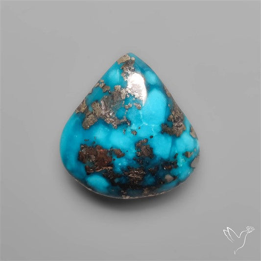 Morenci Turquoise With Pyrite Inclusion