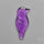 Handcarved Amethyst Sitting Bird
