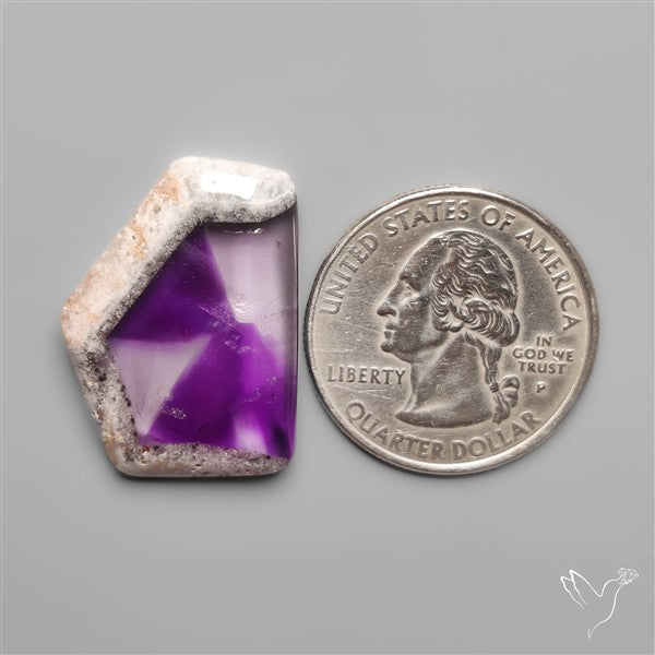Trapiche Amethyst Cabochon