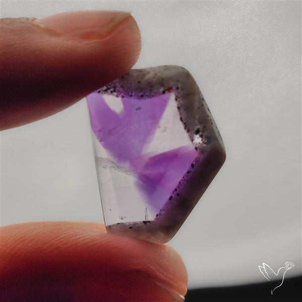 Trapiche Amethyst Cabochon