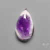 Chevron Amethyst Cabochon