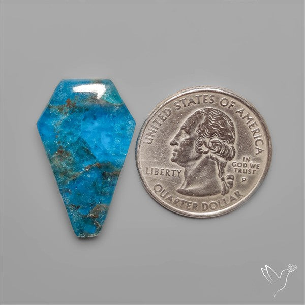Himalayan Quartz And Neon Apatite Doublet Coffin