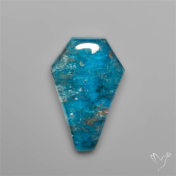 Himalayan Quartz And Neon Apatite Doublet Coffin
