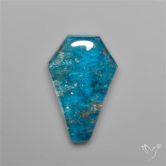 Himalayan Quartz And Neon Apatite Doublet Coffin