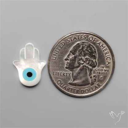 Hamsa Hand Mother Of Pearl Evil Eye