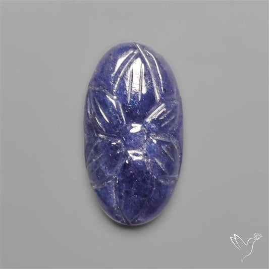 Iolite Mughal Carving
