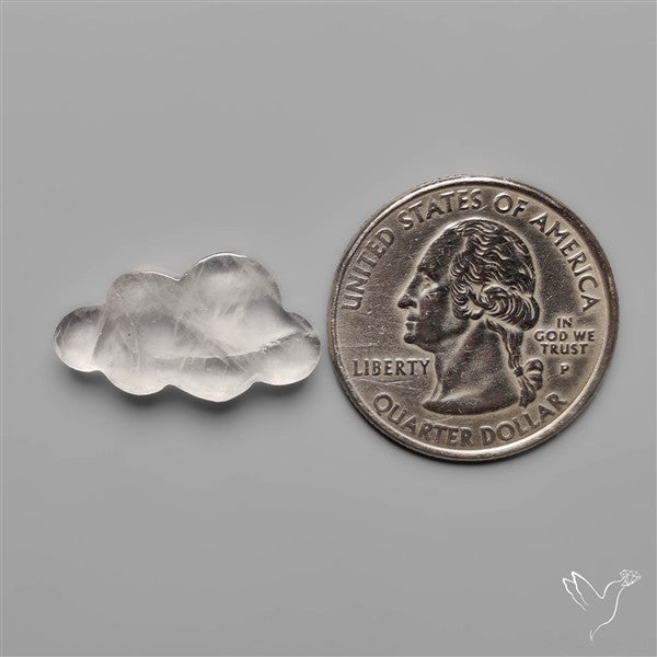 Himalayan Quartz Cloud Carving