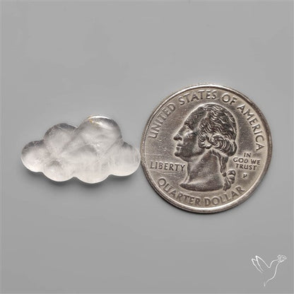 Himalayan Quartz Cloud Carving