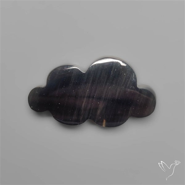Black Obsidian Cloud Carving