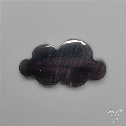 Black Obsidian Cloud Carving