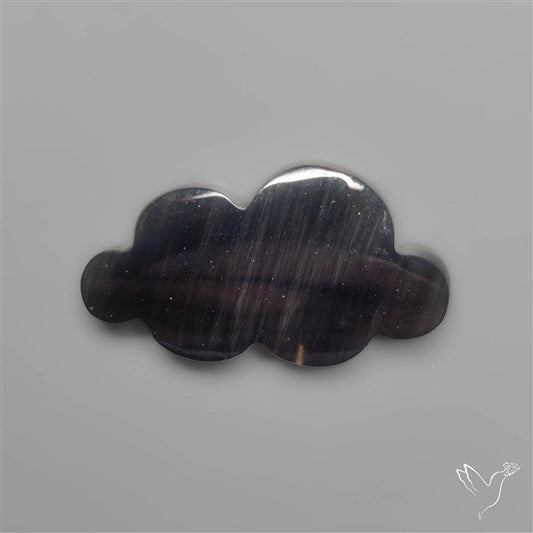 Black Obsidian Cloud Carving