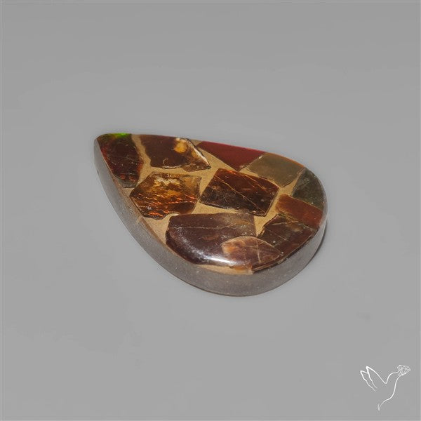 AAA Ammolite Inlay in Resin
