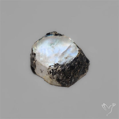 Raw Moonstone With Touramline Inclusion