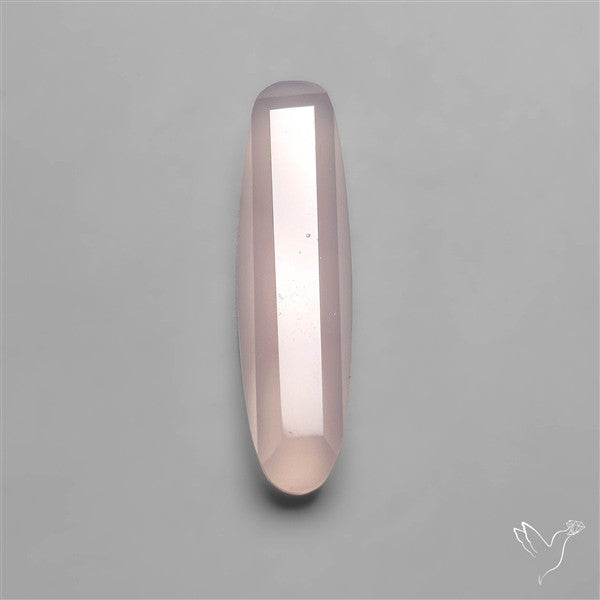 Step Cut Lavender Chalcedony