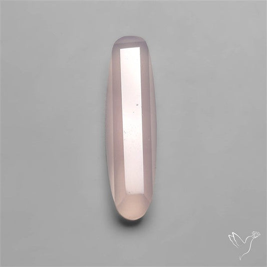 Step Cut Lavender Chalcedony