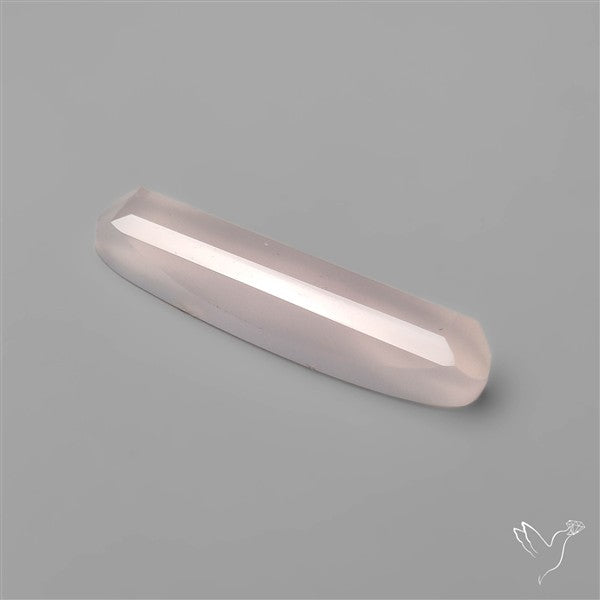Step Cut Lavender Chalcedony