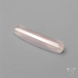 Step Cut Lavender Chalcedony