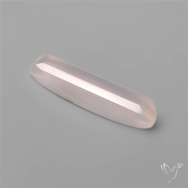 Step Cut Lavender Chalcedony