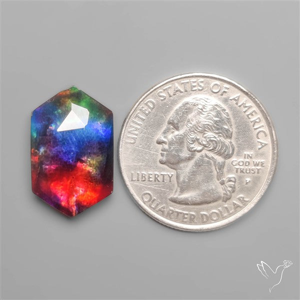 Rose Cut Dichoric Glass