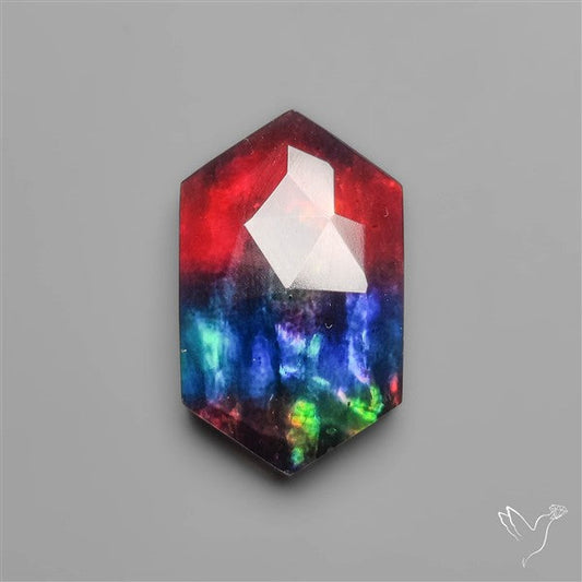 Rose Cut Dichoric Glass