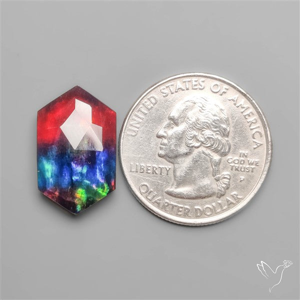 Rose Cut Dichoric Glass
