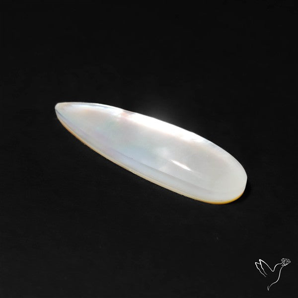 Himalayan Quartz And Mother of Pearl Doublet