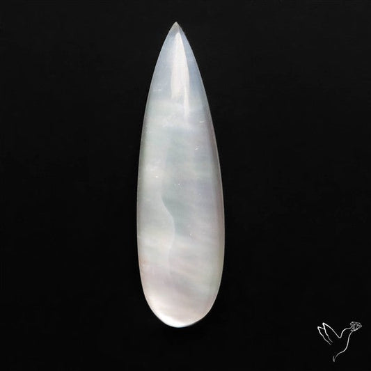Himalayan Quartz And Mother of Pearl Doublet