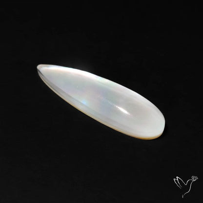 Himalayan Quartz And Mother of Pearl Doublet