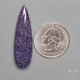Himalayan Quartz And Blue Goldstone Doublet