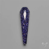 Himalayan Quartz And Blue Goldstone Doublet