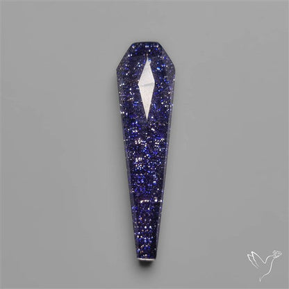 Himalayan Quartz And Blue Goldstone Doublet