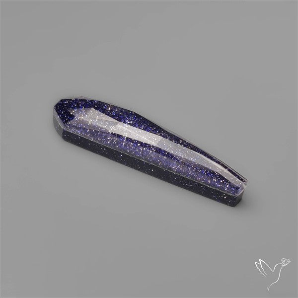 Himalayan Quartz And Blue Goldstone Doublet