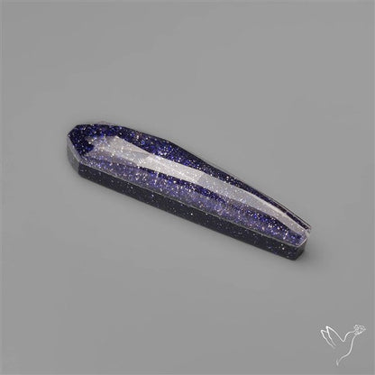 Himalayan Quartz And Blue Goldstone Doublet