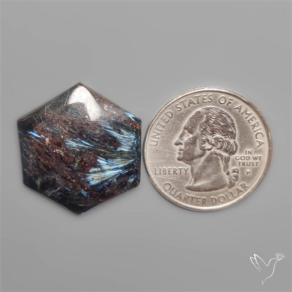 Rare Arfvedsonite Cabochon