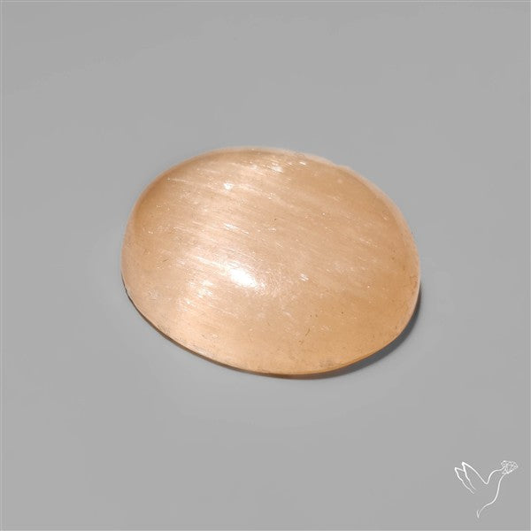 Peach Selenite Cabochon