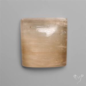 Peach Selenite Cabochon