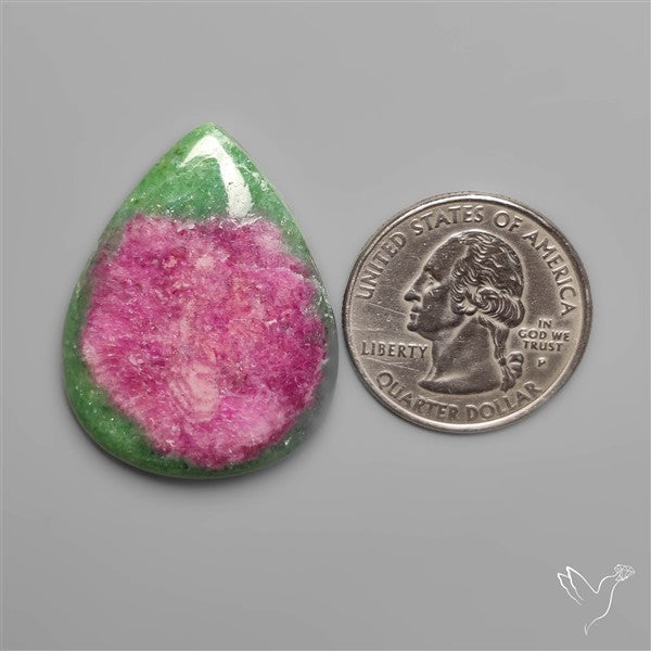 Ruby In Zoisite Cabochon