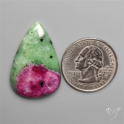 Ruby In Zoisite Cabochon