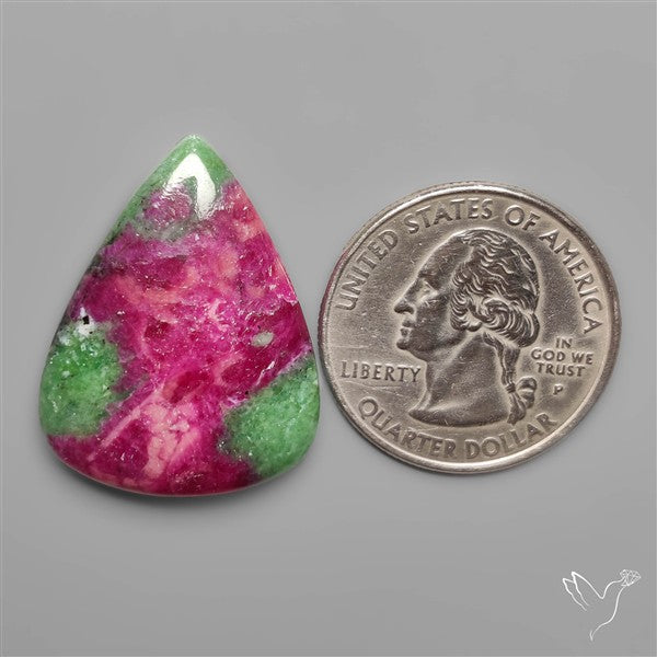 Ruby In Zoisite Cabochon