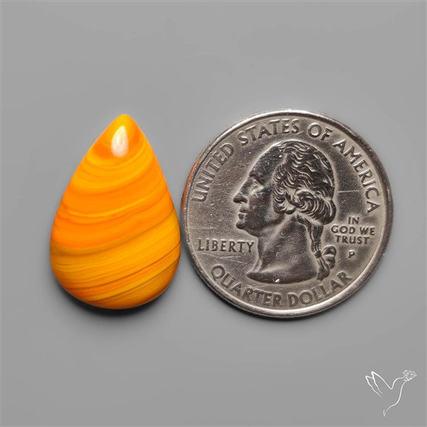 Rosarita Gold Slag Cabochon