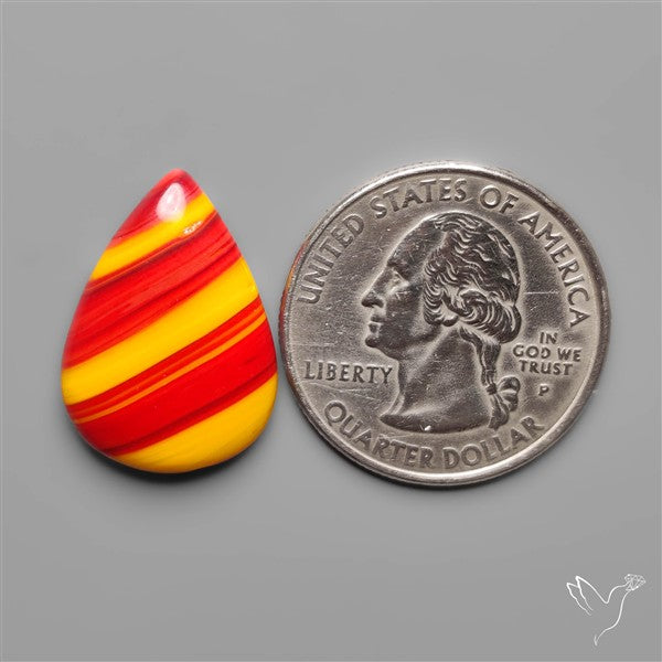 Rosarita Gold Slag Cabochon