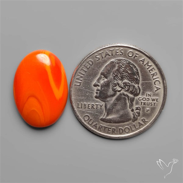 Rosarita Gold Slag Cabochon