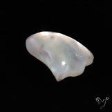 Himalayan Quartz With Mother Of Pearl Ghost Carving Doublet