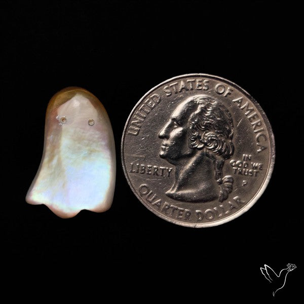 Mother Of Pearl Ghost Carving
