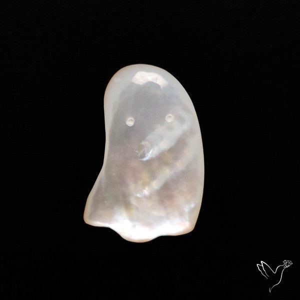 Mother Of Pearl Ghost Carving